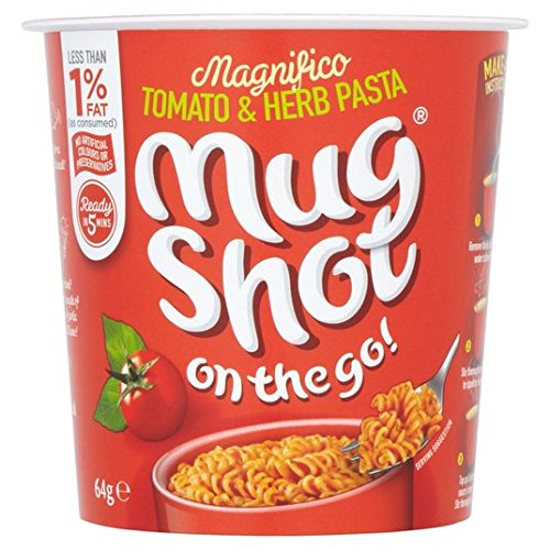 Mug Shot On The Go Tomaten und Kräuter Pasta 64g von Mug Shot