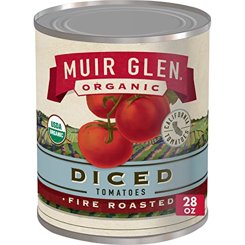 Muir Glen, Organische Tomaten in Würfelform, geröstet, 800 ml von Muir Glen