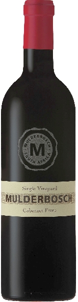 Mulderbosch Cabernet Franc Jg. 2017 18 Monate in französischen Eichenholzfässern gereift