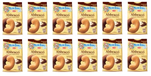 12x Mulino Bianco Kekse Abbracci 350g Italien biscuits cookies kuchen brioche von Mulino Bianco