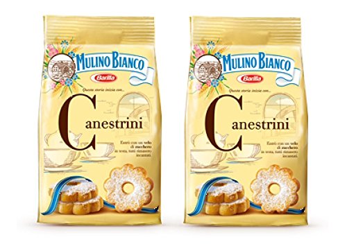 2x Mulino Bianco Canestrini Kekse mit zucker cookies brioche Kuchen 200 g von Mulino Bianco