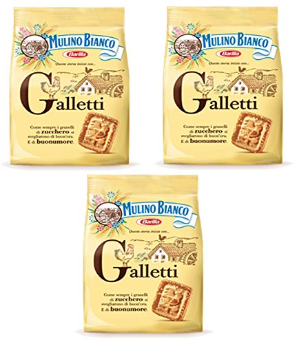 3x Mulino Bianco Kekse Galletti 350g Italien biscuits cookies kuchen brioche von Mulino Bianco