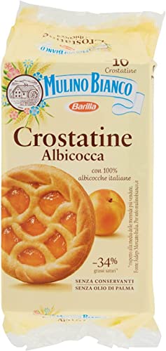 60x Mulino Bianco Kuchen Crostatina Albicocca Aprikose brioche kekse 40g cookies von Mulino Bianco