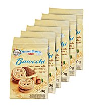 6x Mulino Bianco Kekse 'Baiocchi', 250 g von Mulino Bianco