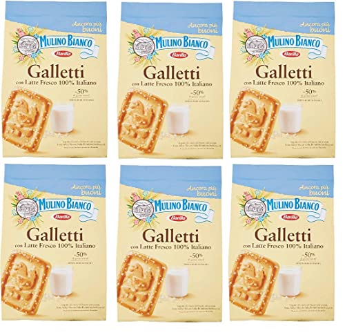 6x Mulino Bianco Kekse Galletti 350g Italien biscuits cookies kuchen brioche von Mulino Bianco