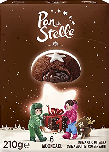 Mulino Bianco Kekse Mooncake Pan di Stelle 3x6 Kuchen mit Kakao 630gr von Mulino Bianco