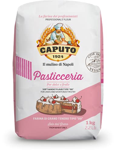 Farina Molino Caputo Pasticcerie - Napoli Mehl für Desserts - 1kg - 100% natürliche von Caputo