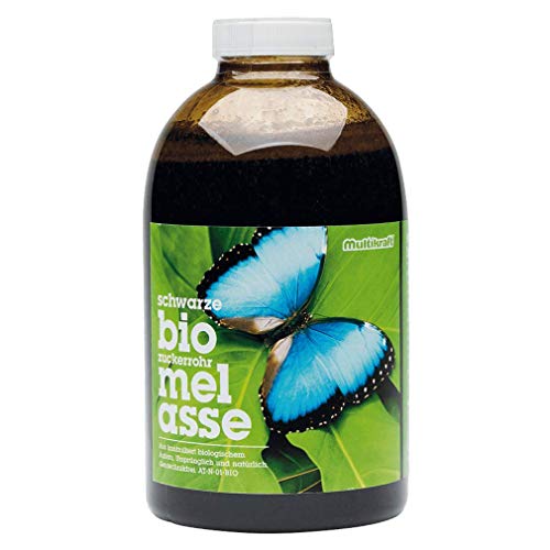 SCHWARZE BIO-ZUCKERROHRMELASSE 1LITER. EFFEKTIVE MIKROORGANISMEN von Multikraft