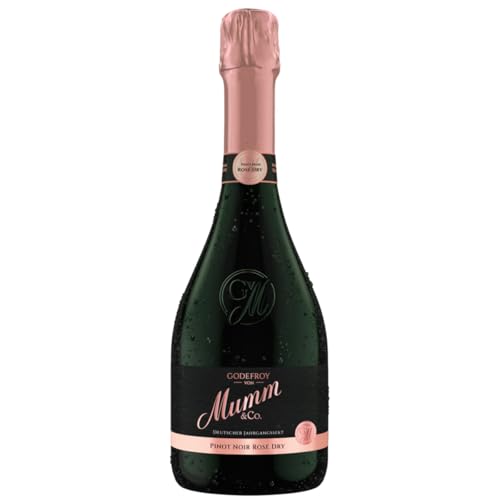 Godefroy von Mumm Pinot Noir Sekt - Feinperliger, edler Rosé-Sekt für besondere Anlässe (1 x 0,75l) von Mumm