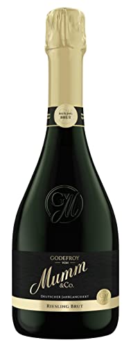 Godefroy von Mumm Riesling Sekt - Feinperlig- edler Genuss für besondere Anlässe (1 x 0,75l) (Packung mit 6) von Mumm