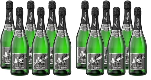 Mumm Extra Dry Jahrgangssekt Extratrocken (6 x 0.75l) (Packung mit 2) von Mumm