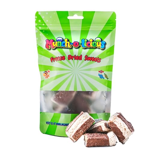 Munch-o-licious Gefriergetrocknete Süßigkeiten 150g - Witzige Freeze Dried Candy Mischung - Fruchtige, Juicy Candy für Naschkatzen - Ideal als Geschenk oder für den Kleinen Hunger Zwischendurch von Munch-o-licious