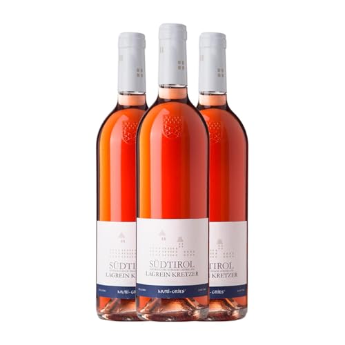 Muri-Gries Kretzer Lagrein Alto Adige 75 cl Rosé-Wein (Karton mit 3 Flaschen von 75 cl) von Muri-Gries