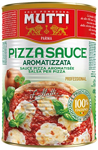 Mutti Pizza Sauce Aromatizzata Gewürzt, 1er Pack (1 x 4.1 kg) von Mutti