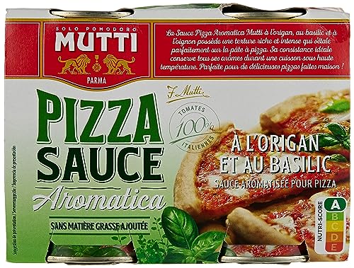 Mutti Pizzasauce Aromatica, 2er Pack (2 x 400 g) von Mutti