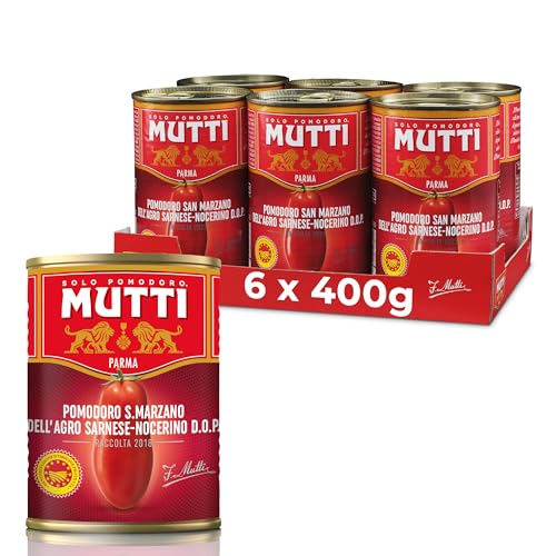 Mutti Pomodoro Tomaten geschält, 6 x 400g von Mutti