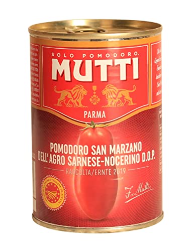 Mutti Tomatenkonserve, San Marzano 1 x 400 g, Abtropfgewicht 1 x 260 g von Mutti