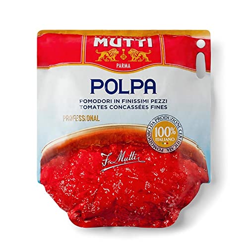 POLPA DI POMODORO IN BUSTA ASETTICA DA 5 KG MUTTI (TOMATENMARK IM ASEPTISCHEN 5-KG-BEUTEL MUTTI) von Mutti