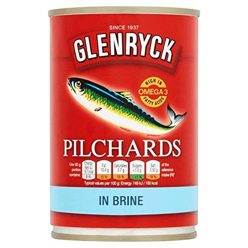 Glenryck Pilchards in Sole 400g Box mit 12 Stück von My Africa Caribbean