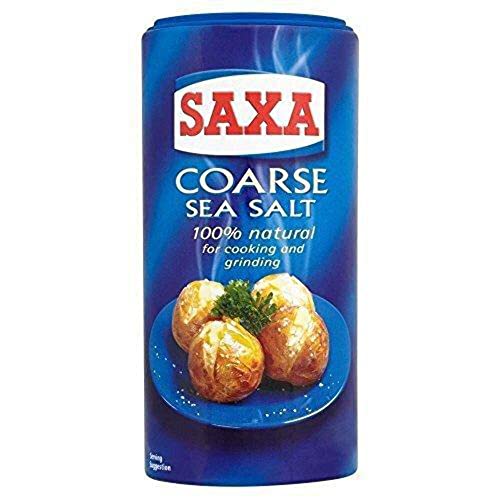 Saxa Meersalz, grob, 350 g, 6 Stück von My Africa Caribbean