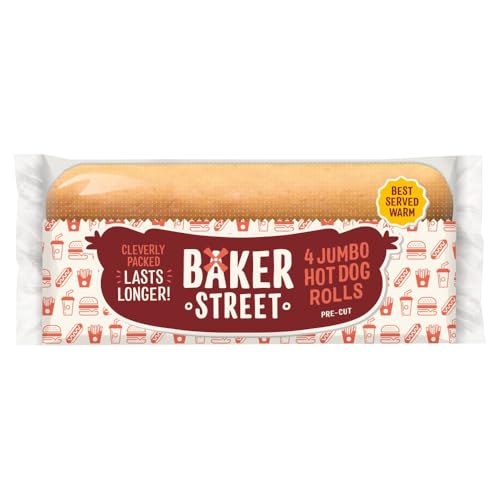 Baker Street 4 Jumbo Hot Dog Rolls 4pk × 7 von My Africa Store