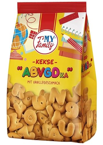 My Family Kekse ""ABVGDka"" mit Vanillegeschmack 500g von My Family