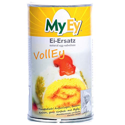 MyEy VollEy Ei Ersatz 200g – Volleipulver Vegan, pflanzliche Alternative zum Backen und Kochen – Eipulver für eine vegane Ernährung von MyEy