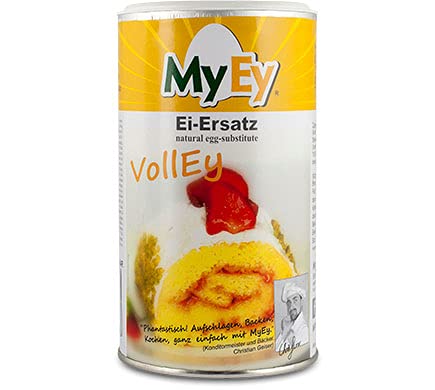 MyEy VollEy Ei-Ersatz, natürlich & voll aufschlagbar, universell einsetzbar, lactosefrei & vegan, 12er Pack (12 x 200 g) von MyEy
