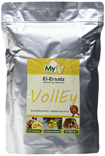 MyEy VollEy Ei-Ersatz, natürlich & voll aufschlagbar, universell einsetzbar, lactosefrei & vegan, 1er Pack (1 x 1 kg) von MyEy