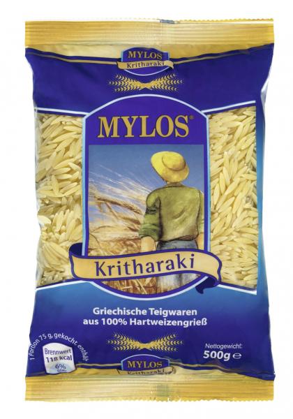 Mylos Kritharaki Griechische Teigwaren aus 100% Hartweizengrieß von Mylos