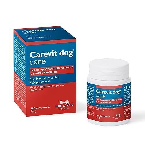 CAREVIT DOG MANGIME 100 COMPRESSE von NBF Lanes