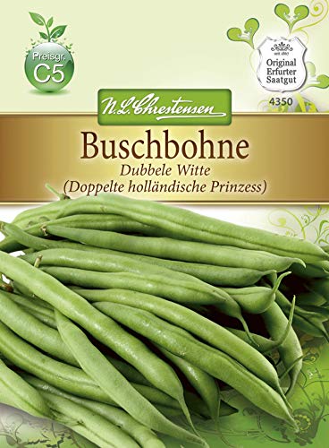 N.L. Chrestensen 4350 Buschbohne Doppelte holländische Prinzess (Buschbohnensamen) von N.L.Chrestensen