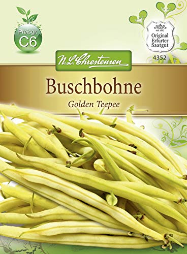 N.L. Chrestensen 4352 Buschbohne Golden Teepee Glucktyp (Buschbohnensamen) von N.L.Chrestensen