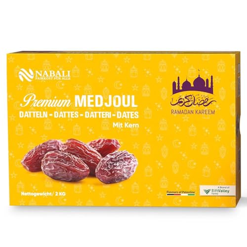 Premium Medjool Datteln – Ramadan Edition, 2KG von NABALI FAIRKOST FÜR ALLE