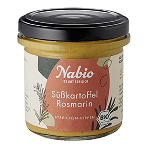 NABIO Aufstrich, Süßkartoffel Rosmarin, 135g von NABIO