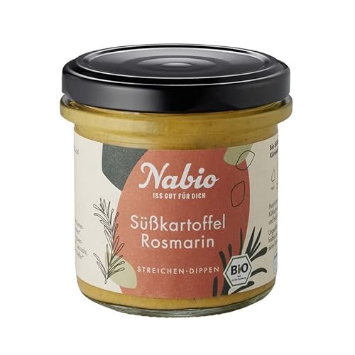 NABIO Aufstrich, Süßkartoffel Rosmarin, 135g von NABIO