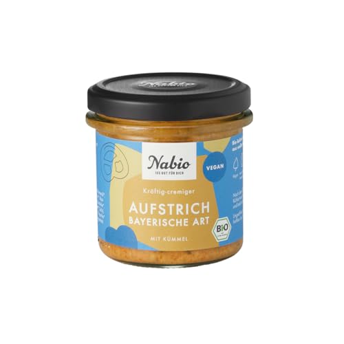 NABIO | Brotzeit Aufstrich Bayerische Art I vegan I (1 x 135g) von NABIO