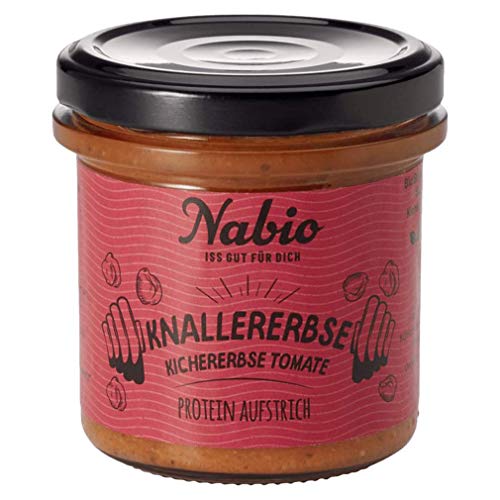 Nabio Bio Brotaufstrich Kichererbse & Tomate, 140 g von NABIO