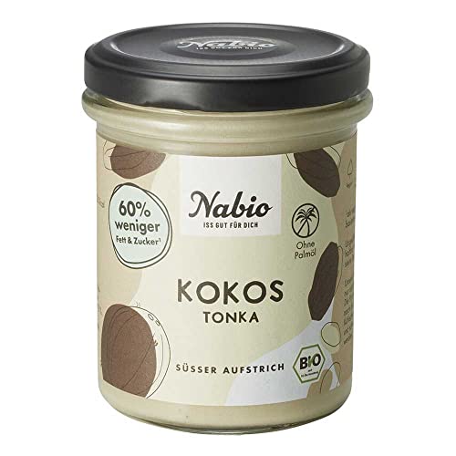 Nabio Bio Süßer Aufstrich Kokos Tonka, 175 g von NABIO