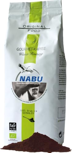 NABU, Wiener Röstung, gemahlen 6 x 250 gr von NABU