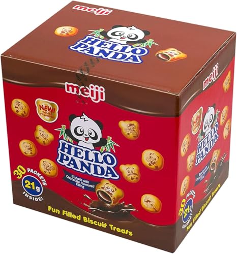 Biscuit Hello Panda Snacks Schokolade, 630 g, 30 Stück | By NAEM von NAEM