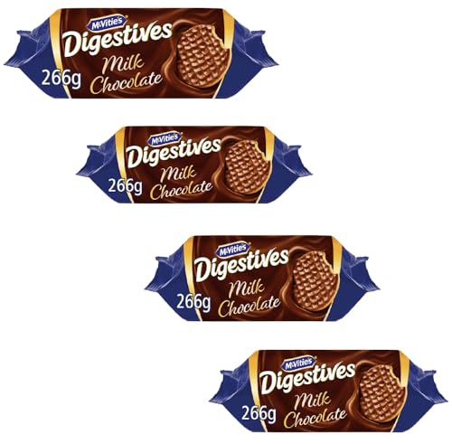 McVitie's Milchschokolade Verdauungskekse 266 g (4er-Pack) NAEM von NAEM