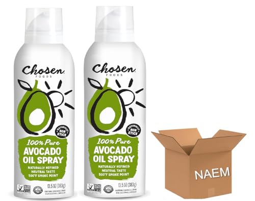 Reines Avocado-Ölspray, 383 g, 2 Stück NAEM von NAEM