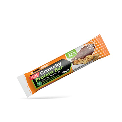 Crunchy Proteinbar Cook&cr 1pz von NAMEDSPORT SUPERFOOD