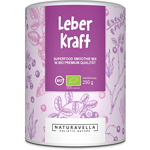 Dr. Elisabeth LeberKraft® | Bio Premium Heavy Metal Superfood Smoothie Mix | Originalrezeptur nach Anthony William (Med. Medium) - vegan, laborgeprüft, 250g von NATURAVELLA HOLISTIC HEALTH