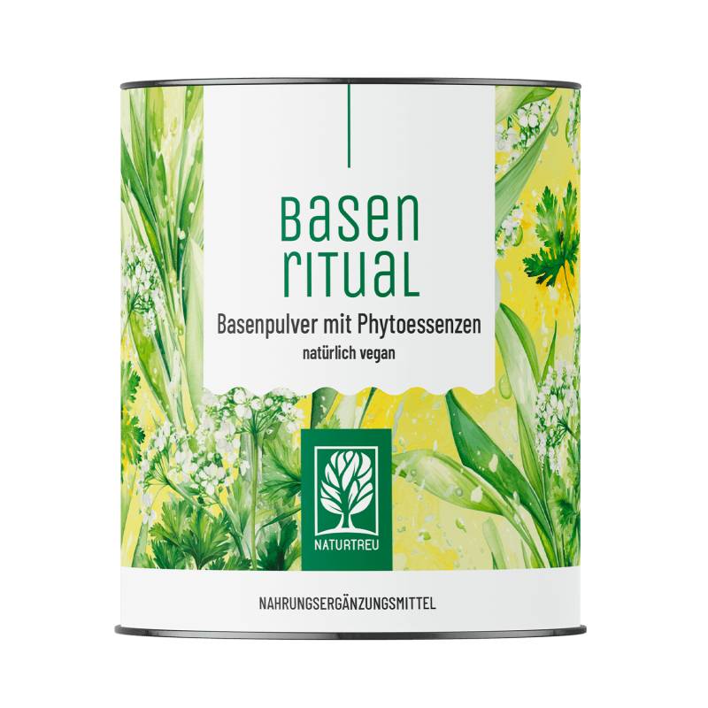 Basenritual: Basenpulver mit Phytoessenzen von NATURTREU