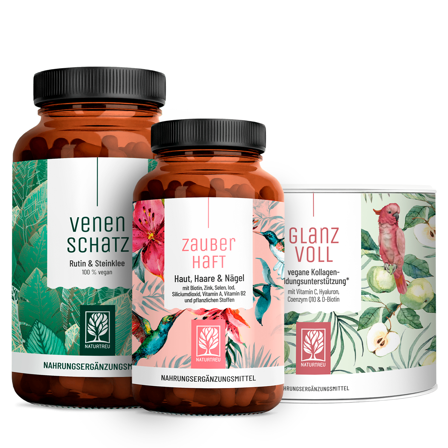 Beauty Paket: Venenschatz, Glanzvoll & Zauberhaft von NATURTREU