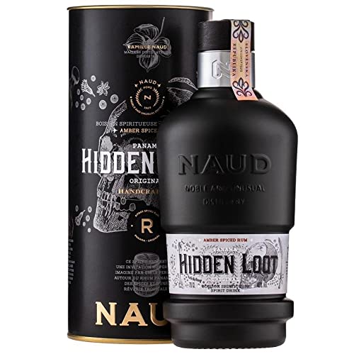 NAUD HIDDEN LOOT AMBER SPICED RUM PANAMA 70 CL von NAUD