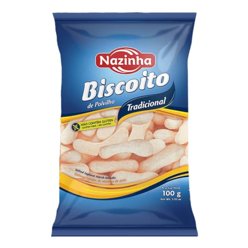 NAZINHA Maniok Chips - Biscoito de Polvilho Tradicional, 100g von NAZINHA