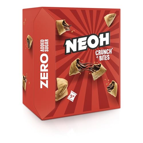 NEOH Low Carb Bites Schokolade - Ohne Zucker-Zusatz - nur 1 g Zucker - 3er Pack x 29g von NEOH